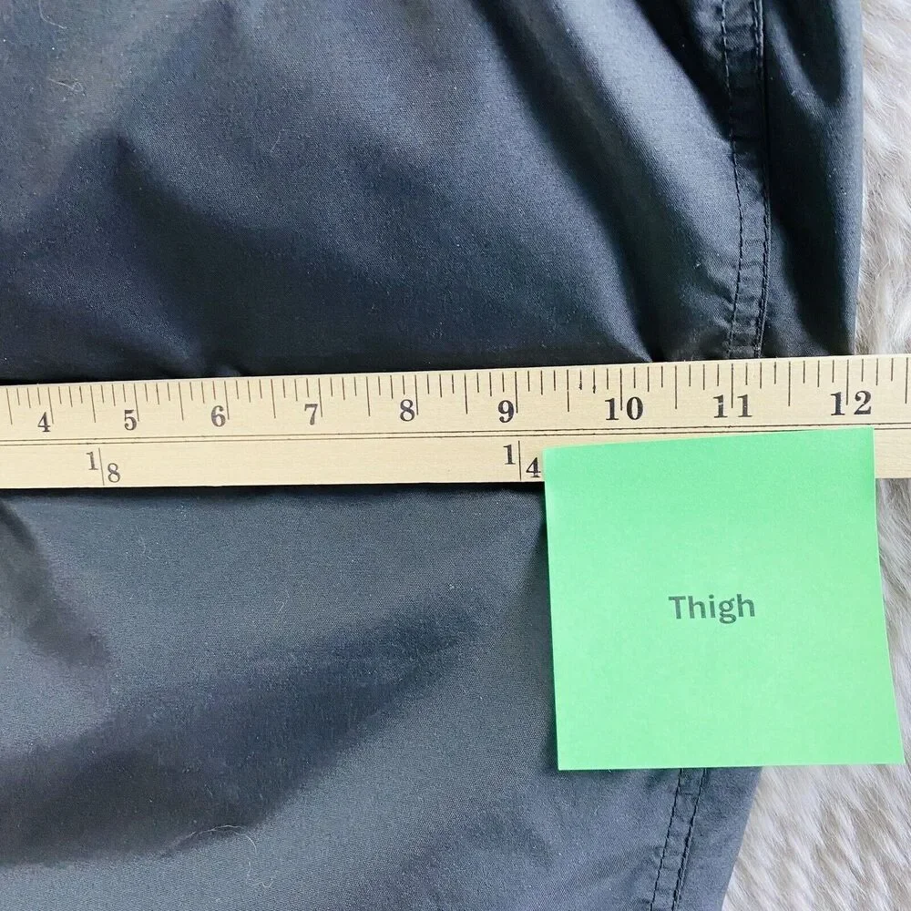 Sport Essentials Men's Large Black Insulated Nylon Snow Ski Cargo Pants Outdoor - Picture 10 of 14